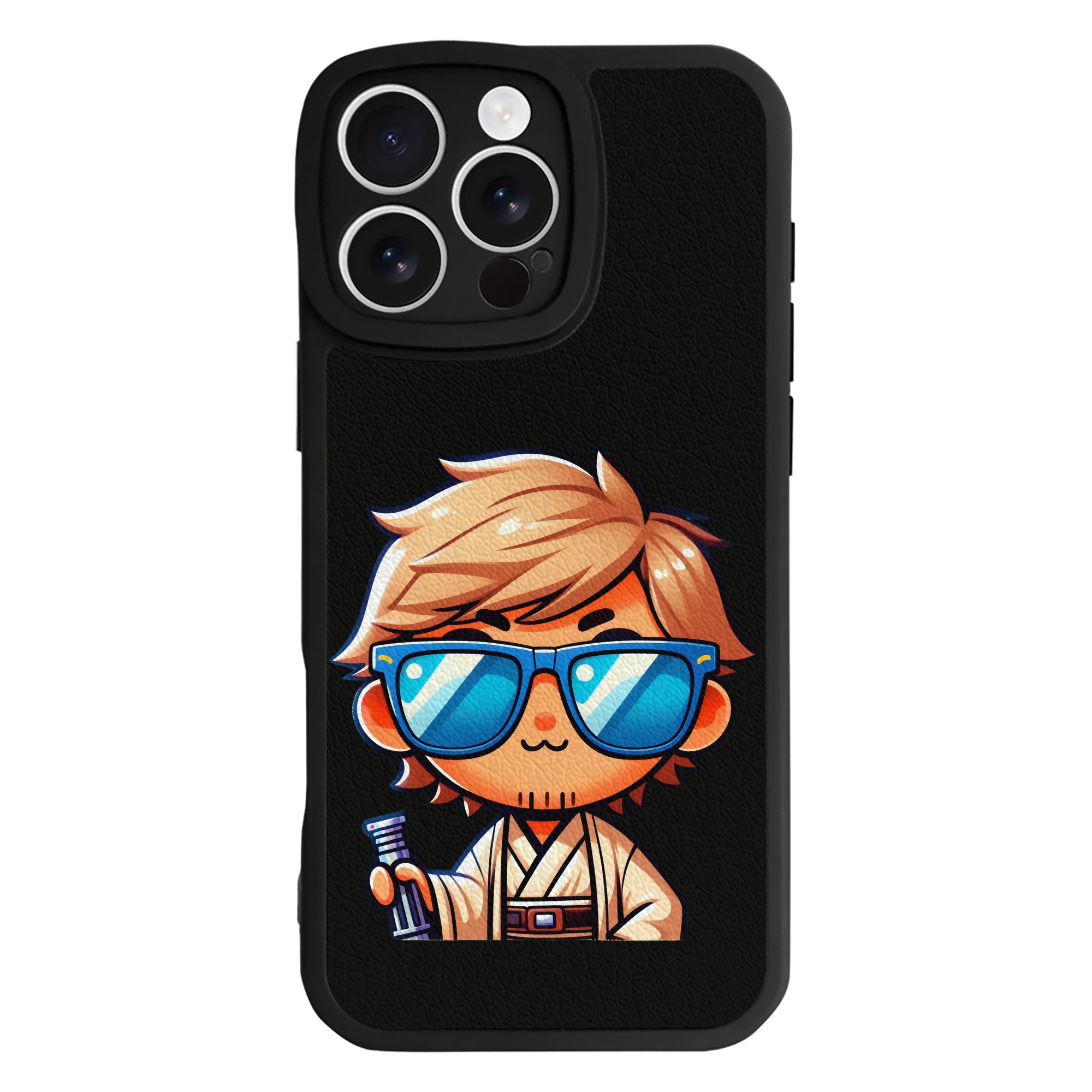 （画像用） スター・ウォーズ Star Wars 【iPhone 16シリーズ対応】シリコンスマホケース（レザー調） 材質：シリコン